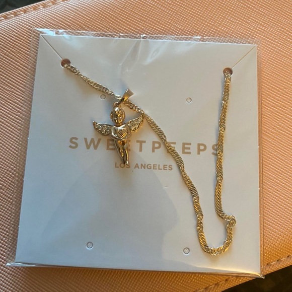 Sweet Peeps Los Angeles Baby Angel Necklace - Picture 2 of 2